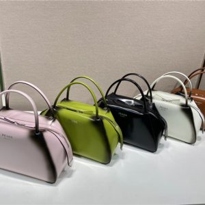 Prada Supernova Small Brushed Leather Handbag (Varied Colors) 1BA366