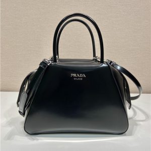 Prada Supernova Small Brushed Leather Handbag (Varied Colors) 1BA366