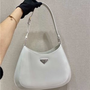 Prada Large Cleo Leather Shoulder Bag (Varied Colors) 1BC156