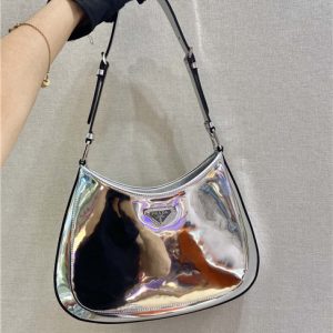 Prada Large Cleo Brushed Leather Shoulder Bag (Varied Colors) 1BC156B