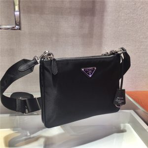 Prada Nylon Re-Edition 2000 Shoulder Bag Black 1BH046