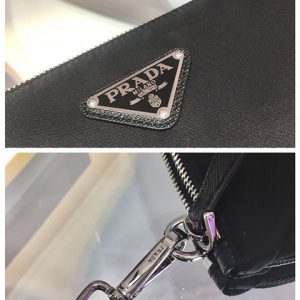 Prada Nylon Re-Edition 2000 Shoulder Bag Black 1BH046