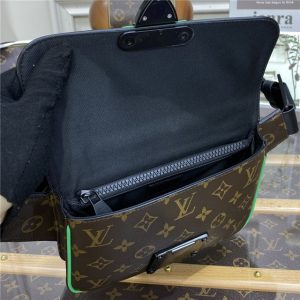 Louis Vuitton S Lock Sling Monogram Macassar Canvas (Varied Colors)