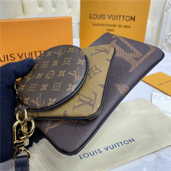 Louis Vuitton Trio Fake Pouch