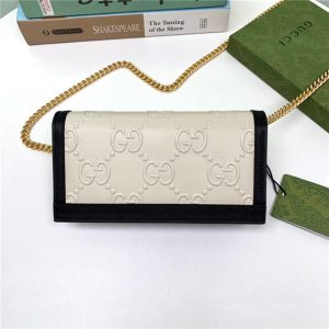 Gucci GG Wallet With Chain (Varied Colors)