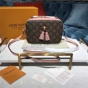 Louis Vuitton Saintonge Monogram Rose Poudre