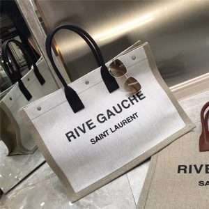 Saint Laurent Rive Gauche Tote Bag (Varied Colors)