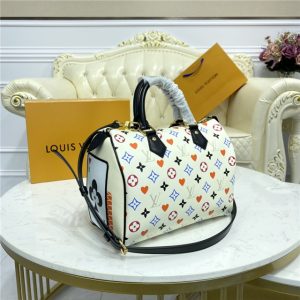 Louis Vuitton Game On Replica Speedy Bandouliere 25 (Varied Colors)