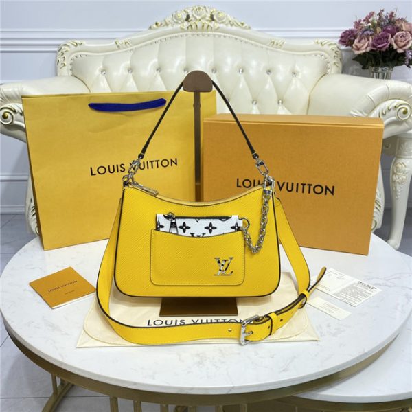 Louis Vuitton Marelle Epi Leather Sunflower