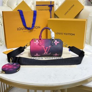 Louis Vuitton Papillon BB Midnight Fuchsia