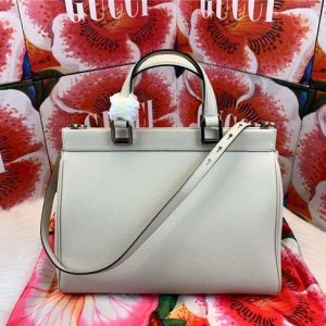 Gucci Zumi grainy leather medium top handle bag (Varied Colors)