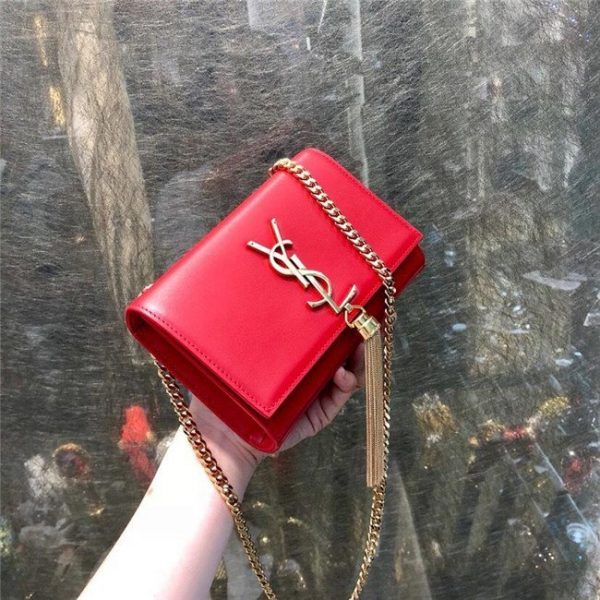 YSL Mini Kate Bag With Tassel Smooth Leather / Gold