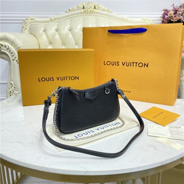 Louis Vuitton Easy Pouch on Strap Replica Black