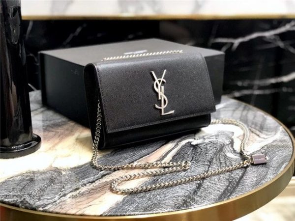 YSL Kate Small in Grain De Poudre Embossed Leather (Varied Colors)