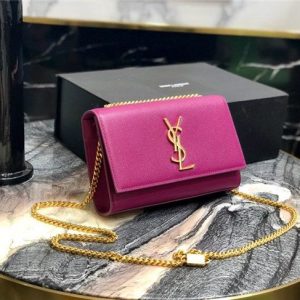 YSL Kate Small in Grain De Poudre Embossed Leather (Varied Colors)