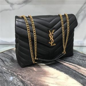 YSL Medium LOULOU Chain Bag “Y” Matelasse Leather (Varied Colors)