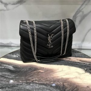 YSL Medium LOULOU Chain Bag “Y” Matelasse Leather (Varied Colors)