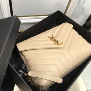 YSL Medium LOULOU Chain Bag “Y” Matelasse Leather (Varied Colors)