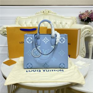 Louis Vuitton OnTheGo MM Summer Blue