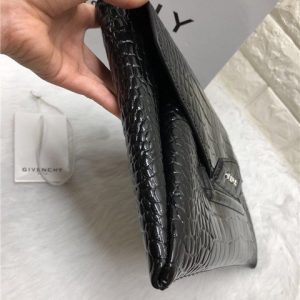 Givenchy Antigona Envelope Clutch Crocodile Embossed (Varied Colors)