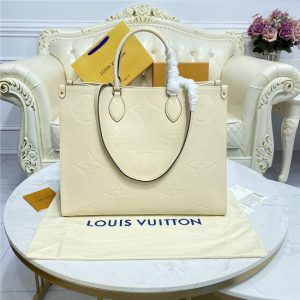 Louis Vuitton Onthego GM Creme