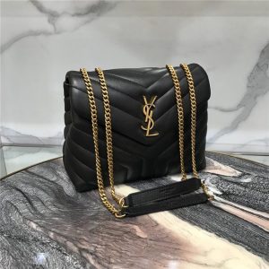 YSL Small LOULOU Chain Bag “Y” Matelasse Leather (Varied Colors)