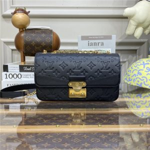 Louis Vuitton Fake Marceau Chain Bag Black