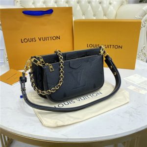 Louis Vuitton Multi Pochette Accessoires Replica Black