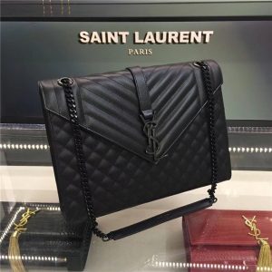 Yves Saint Laurent Large Envelope Chain Bag (Varied Colors)