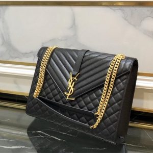 Yves Saint Laurent Large Envelope Chain Bag (Varied Colors)