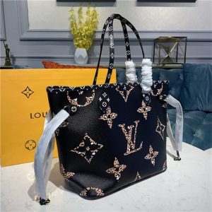 Louis Vuitton Neverfull Replica MM Black