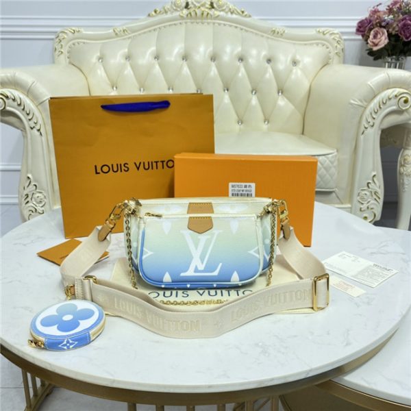 Louis Vuitton Multi Pochette Accessoires Blue