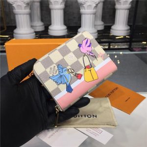 Louis Vuitton Zippy Azur Canvas Replica Coin Purse