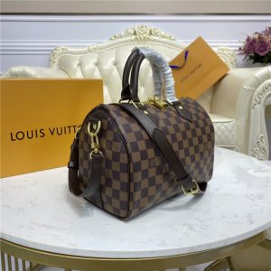 Louis Vuitton Speedy Bandouliere 25 Damier Ebene (Cherry)