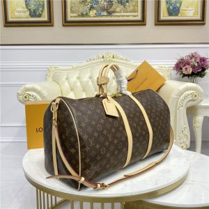 Louis Vuitton Keepall Replica Bandouliere 55 Monogram Canvas Bags