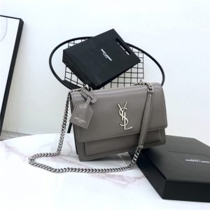 Yves Saint Laurent Sunset Medium Monogram Smooth Leather (Varied Colors)