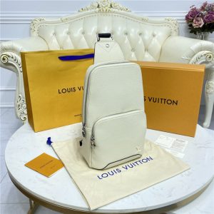 Louis Vuitton Avenue Sling Bag Beige