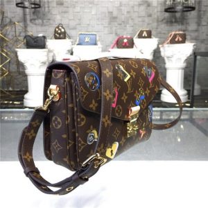 Louis Vuitton Pochette Metis Monogram Love Lock