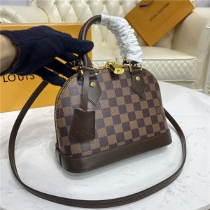 Louis Vuitton Alma Damier Ebene BB Replica