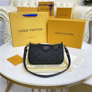 Louis Vuitton Easy Replica Pouch On Strap Black