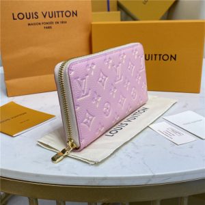 Louis Vuitton Zippy Replica Wallet Pink