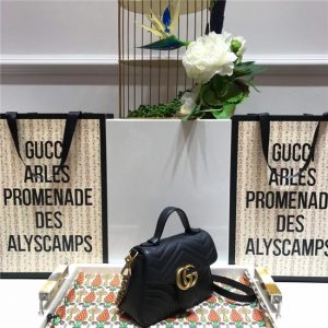 Gucci GG Marmont mini top Replica handle bag (Varied Colors)