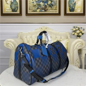 Louis Vuitton Keepall Bandouliere 50 Blue