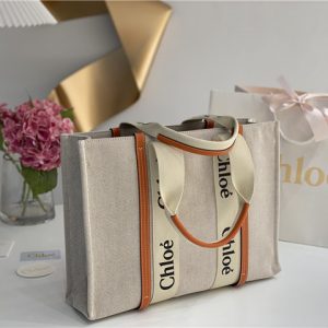 Chloe Large Woody Tote (Varied Colors)