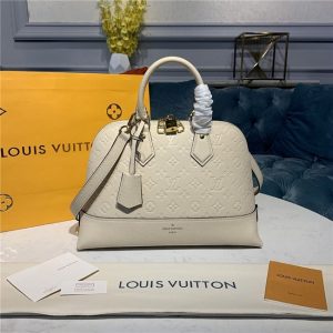Louis Vuitton Neo Alma PM Monogram Empreinte leather Creme