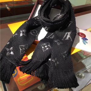 Louis Vuitton Logomania Shine Scarf (Varied Colors)