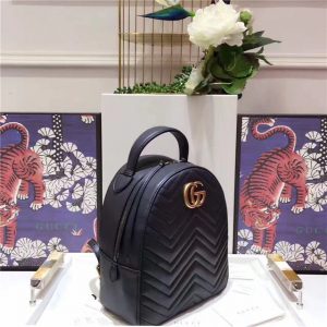 Gucci GG Marmont Quilted Leather Replica Backpack (Varied Colors)