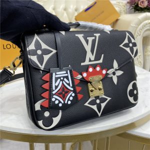 Louis Vuitton Crafty Pochette Metis Black