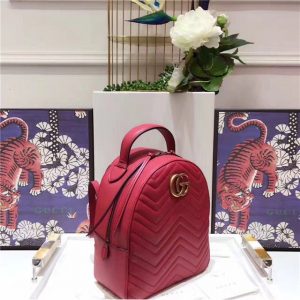 Gucci GG Marmont Quilted Leather Replica Backpack (Varied Colors)