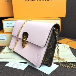 Louis Vuitton Cherrywood Chain Wallet Patent Leather (Varied Colors)